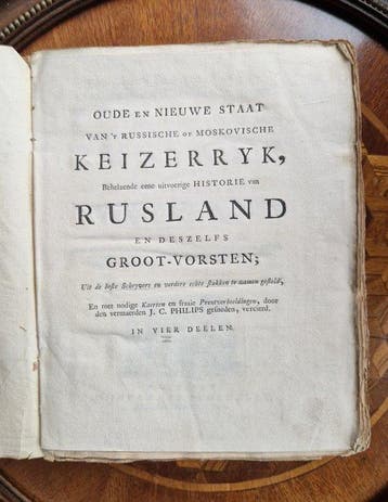 J.C. Philips - Oude en Nieuwe Staat van t Russische of