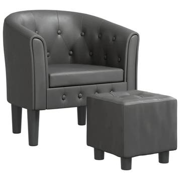 Kuipstoel grijs -41% Retour deal! Weg is weg (fauteuil), Maison & Meubles, Verzenden