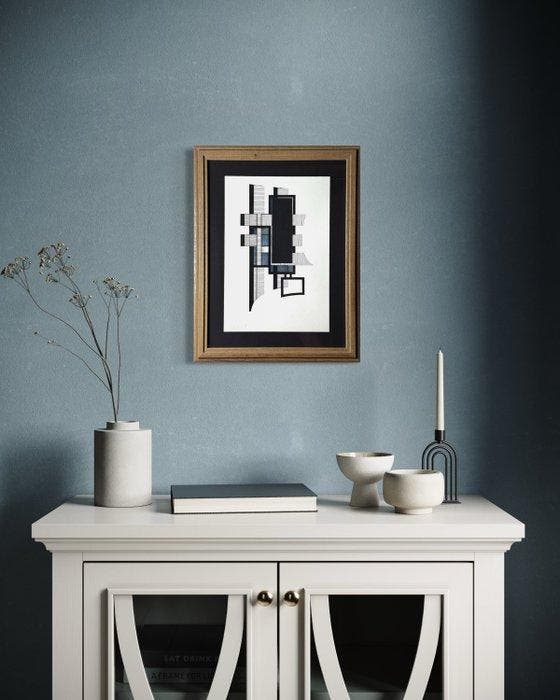 Eugène Eechaut (1928-2019) - Abstract ink composition, Antiquités & Art, Art | Objets design