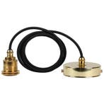 Vintlux Hanglamp 001 Messing E27, Huis en Inrichting, Verzenden, Nieuw