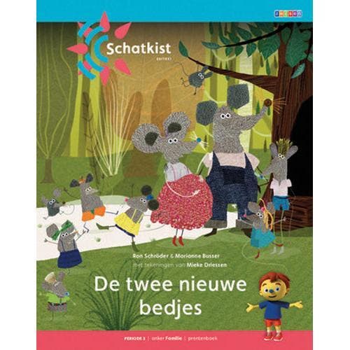 Schatkist versie 3 Prentenboek Familie, Livres, Livres scolaires, Envoi
