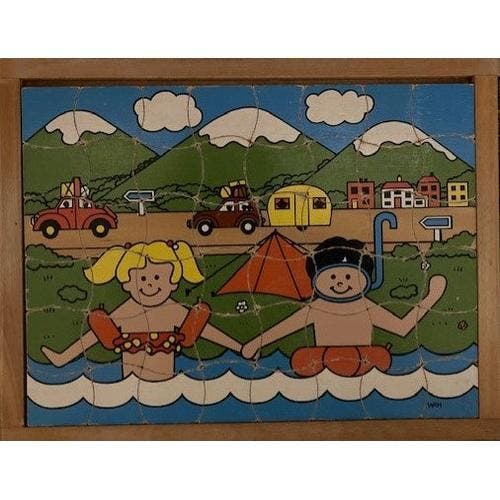 Puzzel Vakantie 48 stukjes, Boeken, Schoolboeken, Verzenden