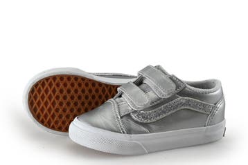 Vans Sneakers Meisjes in maat 23½ Zilver, Verzenden, Schoenen
