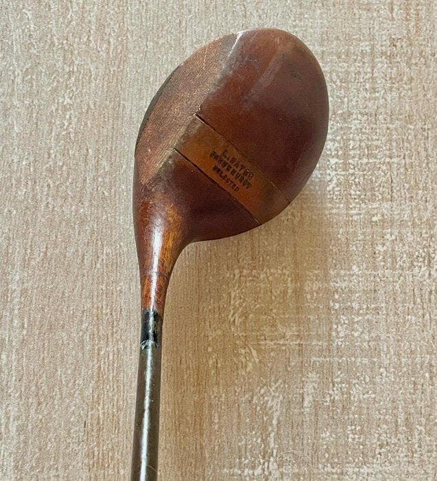 Vintage madeirahouten golfclub, Verzamelen, Overige Verzamelen