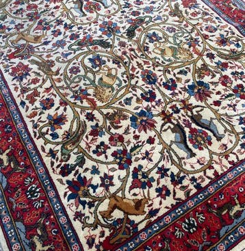 Indo Tabriz - Nettoyé - Tapis - 300 cm - 202 cm, Nieuw