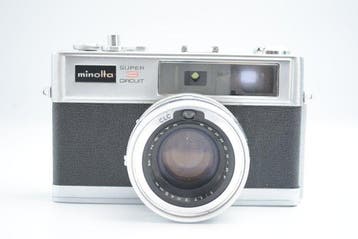 Minolta Hi-matic 11 with Rokkor-PF 1.7/45mm Meetzoeker, Nieuw