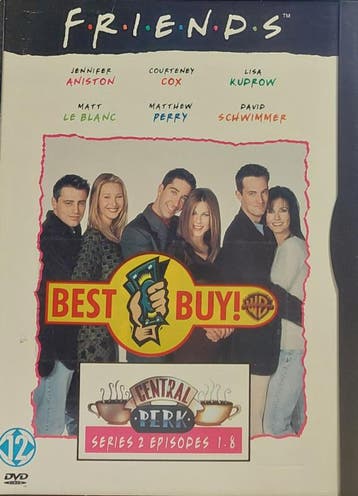 Friends series 2 (1-8) (dvd tweedehands film), Ophalen of Verzenden