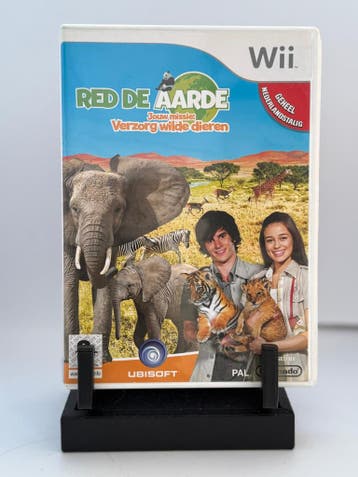 Red de Aarde Jouw Missie: Verzorg Wilde Dieren - Wii, Verzenden, Gebruikt