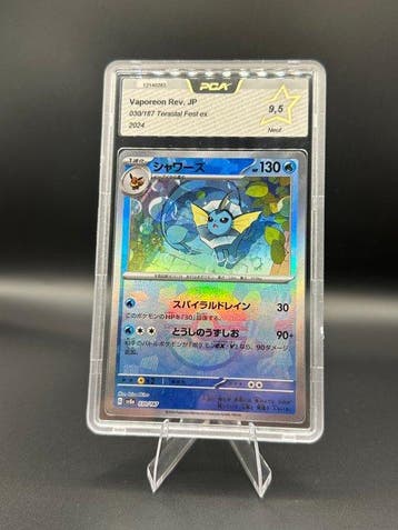 Pokémon - 3 Graded card Reverse holo - PCA 9.5, Nieuw