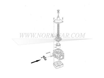 Temperatuurcompensator gebruikt Volvo 237474-U B18 B20 B30, Gebruikt, Volvo