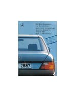 1988 MERCEDES BENZ E KLASSE DIESEL BROCHURE DUITS, Ophalen of Verzenden