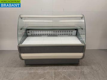Tecnodom Vitrine réfrigérée Vitrine Snack 152 cm 230V Horeca, Ophalen of Verzenden