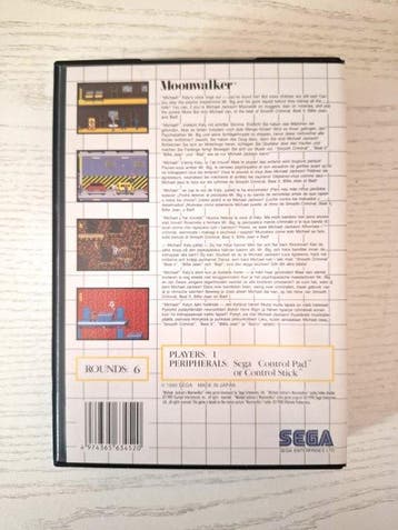Sega - Master System - Michael Jacksons Moonwalker -, Nieuw