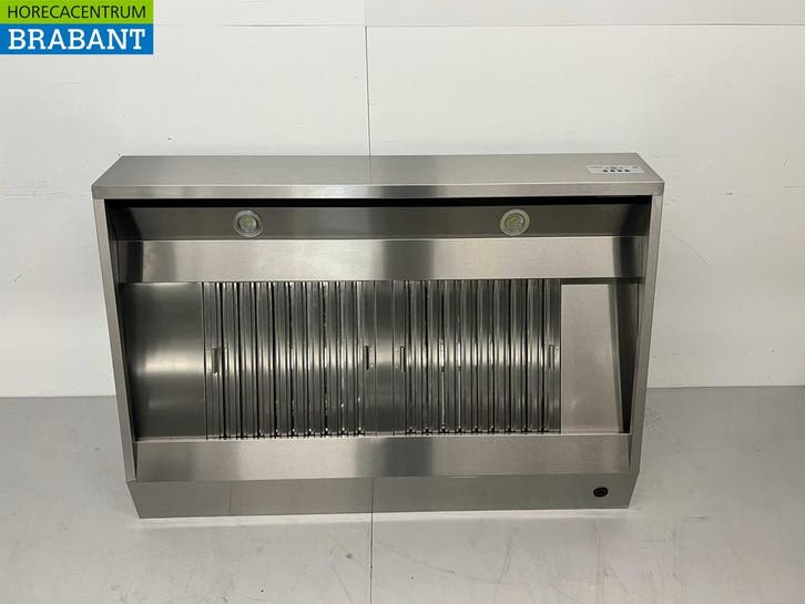 RVS Afzuigkap Dampkap Premium-line Motor 1500 kuub Schuin, Elektronische apparatuur, Afzuigkappen, Nieuw, Ophalen of Verzenden