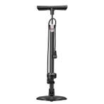 HBS Fietspomp met Manometer - Dubbele Kop - Zwart, Ophalen of Verzenden, Nieuw