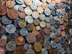 Monde. More than 1.3 kg coins incl. silver 1900-2000 (Sans