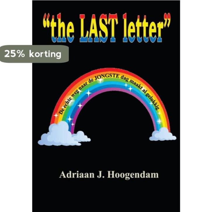 The last letter 9789082570342 Adriaan J. Hoogendam, Boeken, Esoterie en Spiritualiteit, Gelezen, Verzenden