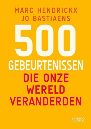 500 gebeurtenissen die onze wereld veranderden 9789401435406, Verzenden, Jo Bastiaens