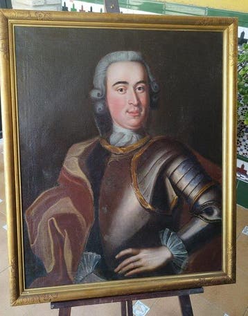 Duitse school (XX) - Caballero con armadura