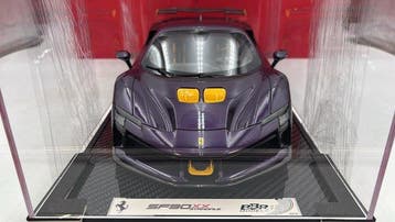 BBR 1:12 - Modelauto - Ferrari SF90XX Stradale Viola HK -, Nieuw