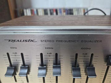 Realistic - 31-1987 Dual 10-Band Égaliseur graphique stéréo, Audio, Tv en Foto, Nieuw