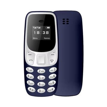 BM10 Mini Telefoon - 0.66 inch HD Scherm - Dual SIM -, Verzenden, Nieuw