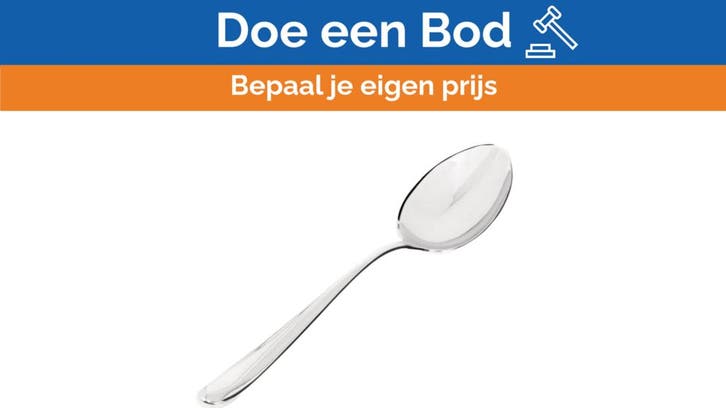 Bieden: Alessi Caccia Table Spoon - LCD01/1 - by Luigi Cacc, Watersport en Boten, Bootonderdelen, Ophalen of Verzenden