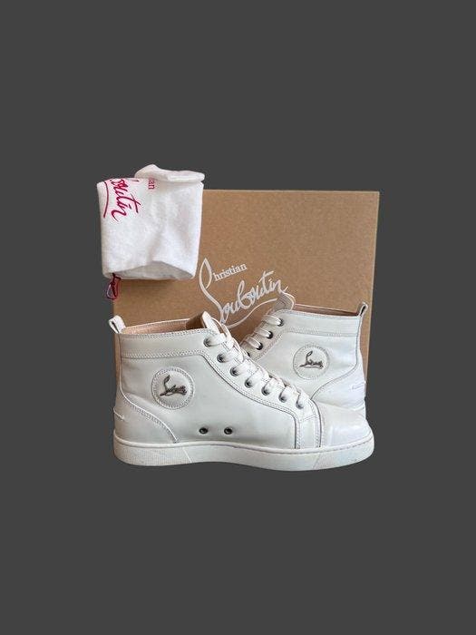 Christian Louboutin - Louis Flat Calf - High-top sneakers -, Kleding | Heren, Schoenen