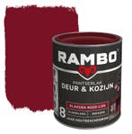 Rambo Pantserlak Deur en Kozijn Klassiek Rood 1.5L, Verzenden, Nieuw