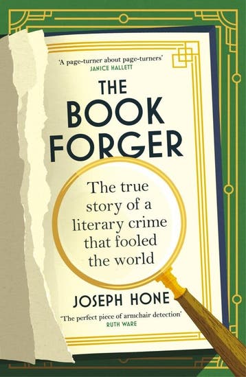 The Book Forger 9781529931440 Joseph Hone, Verzenden, Joseph Hone