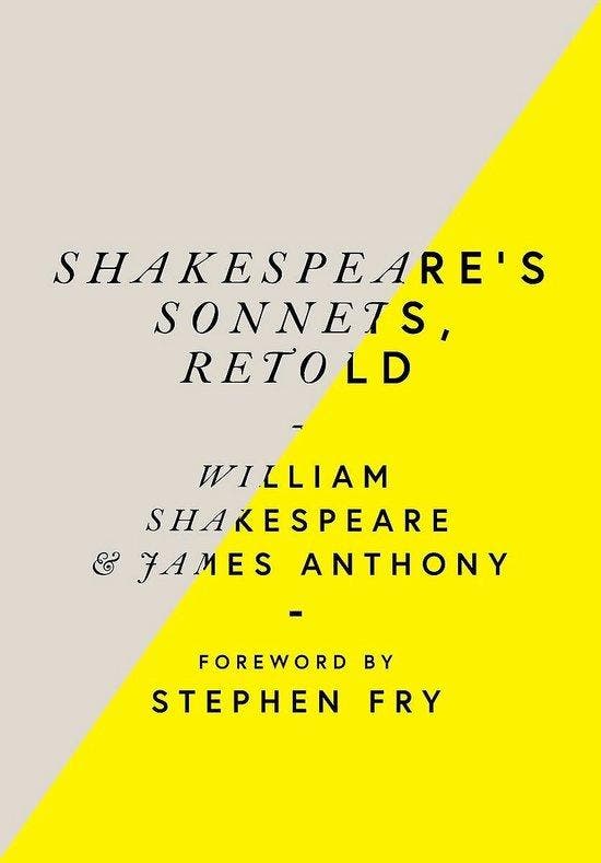 Shakespeares sonnets, retold 9780753553138, Livres, Langue | Anglais, Envoi