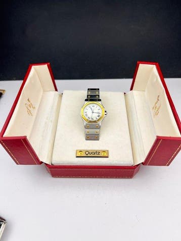 Cartier - Santos Octagon - 2966 - Unisex - 1980-1989