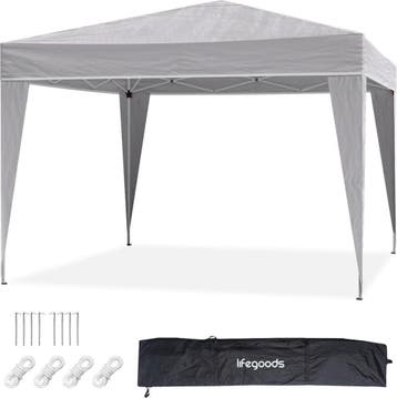 2dekans | LifeGoods Partytent - Paviljoen - EasyUp -, Caravanes & Camping, Tentes, Ophalen of Verzenden