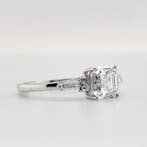 Zonder minimumprijs - Ring - 14 karaat Witgoud - 2.00ct. tw.