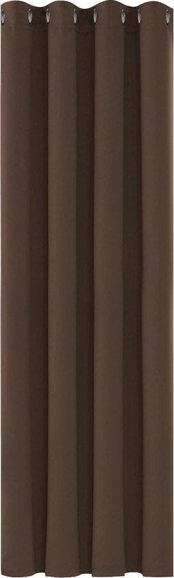 2dekans | Deconovo Verduisterende Gordijnen met Ogen,, Huis en Inrichting, Stoffering | Gordijnen en Lamellen, Ophalen of Verzenden