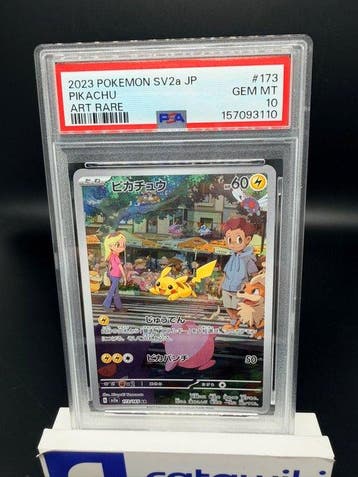 Pokémon - 1 Graded card - Pikachu - 173/165 - Pokémon Card