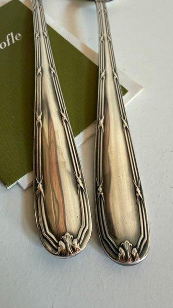 Christofle, ALFENIDE - Bestekset (2) - Model TURGOT, Rubans