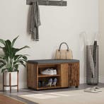 vidaXL Hallenbank Oudhout 80 x 38 x 46 cm Geengineerd Hout, Verzenden