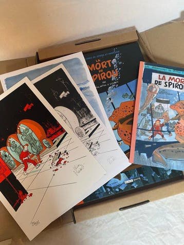 Spirou et Fantasio - La Mort de Spirou + suppléments +
