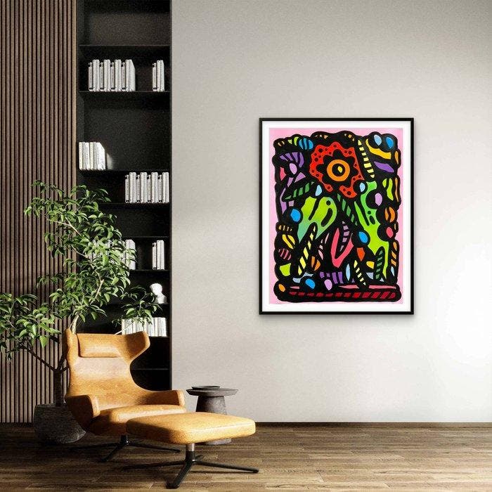 Nuno Barbedo (1983) - Plants are watching, Antiek en Kunst, Kunst | Schilderijen | Modern