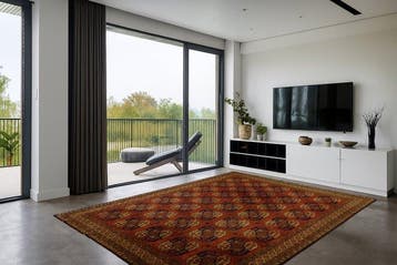 XXL-Buchara - Gereinigd - Vloerkleed - 371 cm - 295 cm, Nieuw