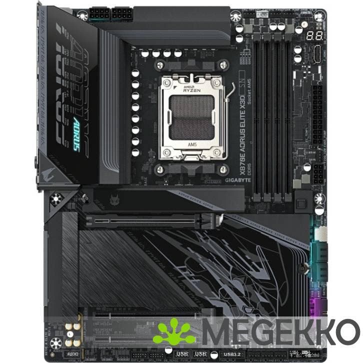 Gigabyte X870E AORUS ELITE X3D, Computers en Software, Moederborden, Nieuw, Verzenden