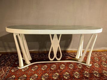 Table - Bois, Verre, Nieuw