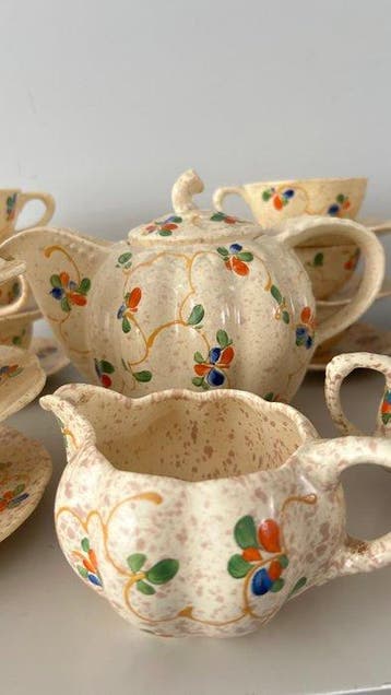 Ditmar Urbach - Theeservies (29) - Pumpkin - Keramiek - Art
