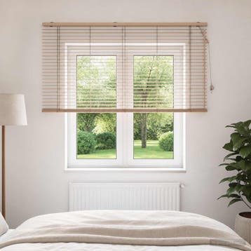 vidaXL Venetiaanse jaloezie Eiken Look 150 x 130 cm 35 mm, Verzenden, Nieuw