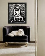 Roger Haus - Street Cat IV, Antiek en Kunst
