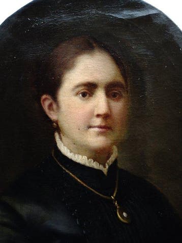 Europese school (XIX) - Portret van een jonge dame, Antiek en Kunst