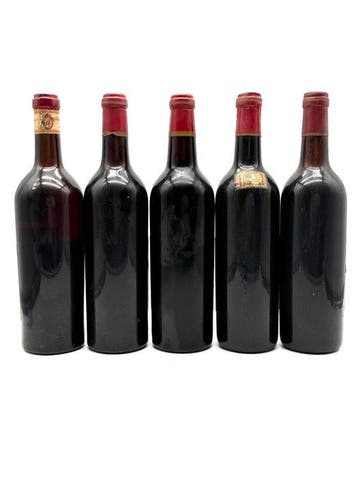 1954, 1958, 1961, 1964 & 1967 Barolo, Contratto - Piëmont -, Verzamelen, Nieuw