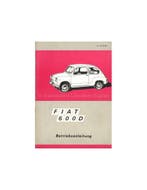 1969 FIAT 600 D INSTRUCTIEBOEKJE DUITS