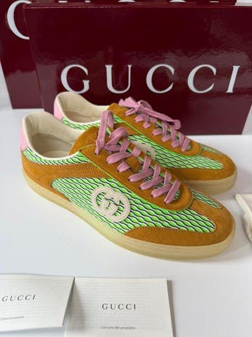 Gucci - Monogramma - Sneakers - Maat: EU 41 - Nieuw met tags, Kleding | Heren, Schoenen, Nieuw